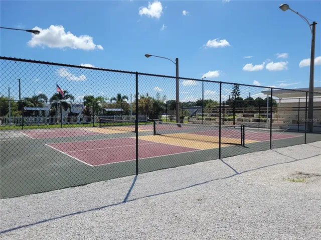a view of a indoor basketball court
