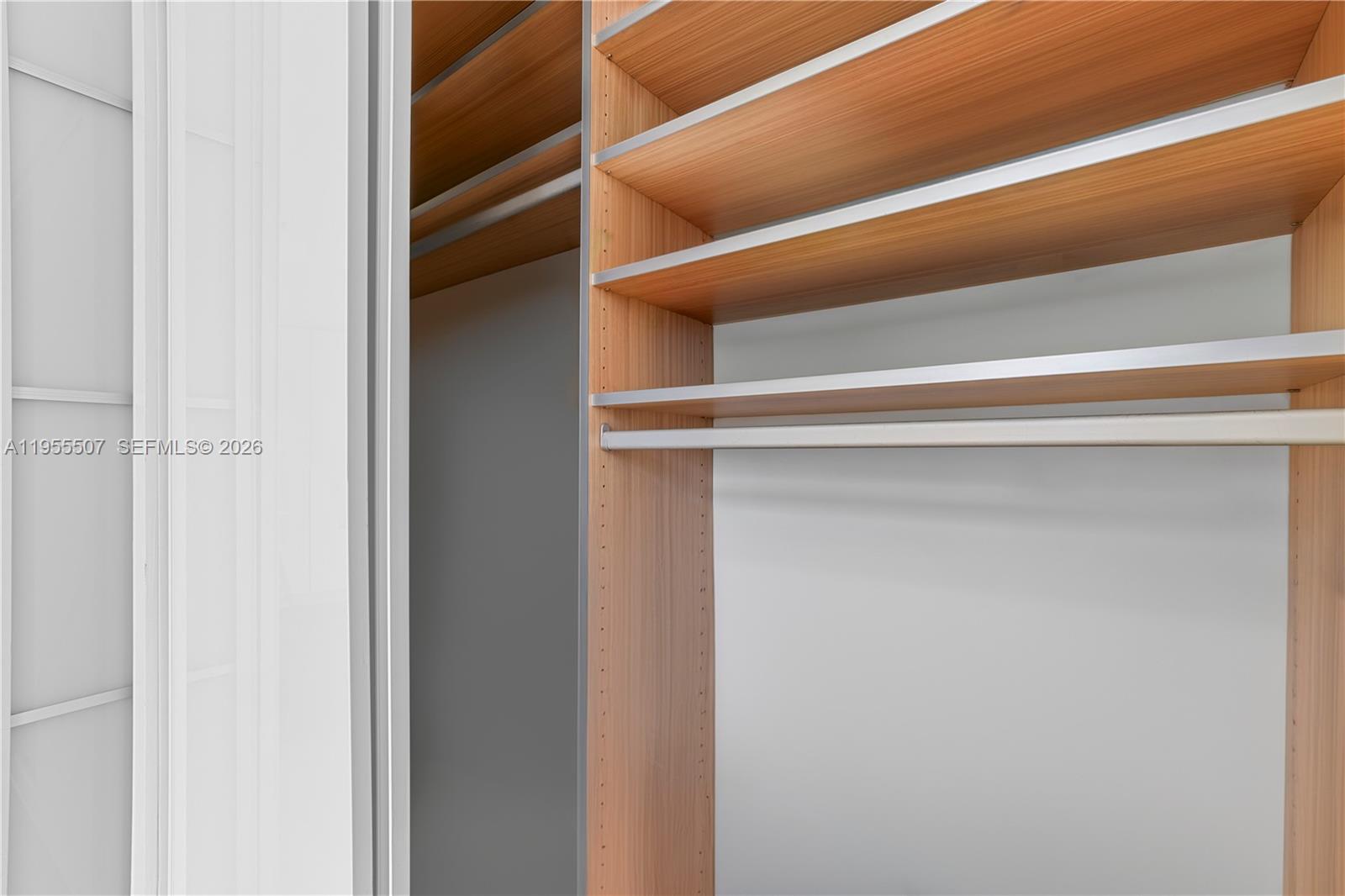 92 Southwest 3rd Street, Unit 1201 Miami, FL 33130 - Photo 26 of 31 a close view of closet
