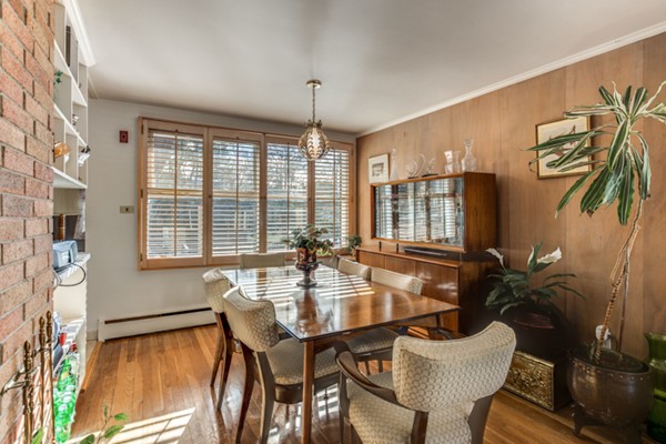 9 Wheeler Road Lexington, MA 02420 - Photo 11 of 30 a view of a dining room with furniture window and outside view
