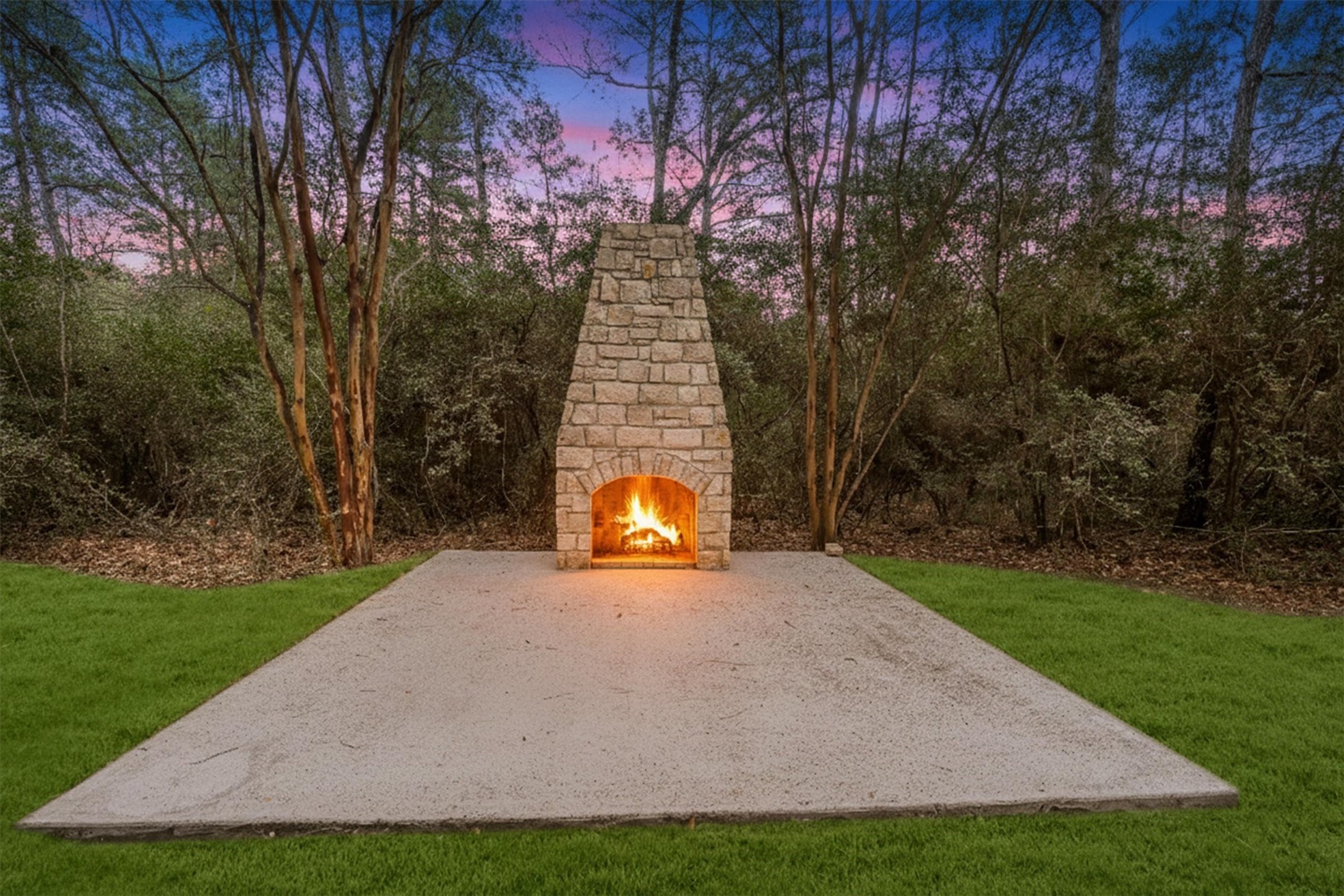 111 Whispering Meadow Magnolia, TX 77355 - Photo 6 of 49 Outdoor Fireplace
