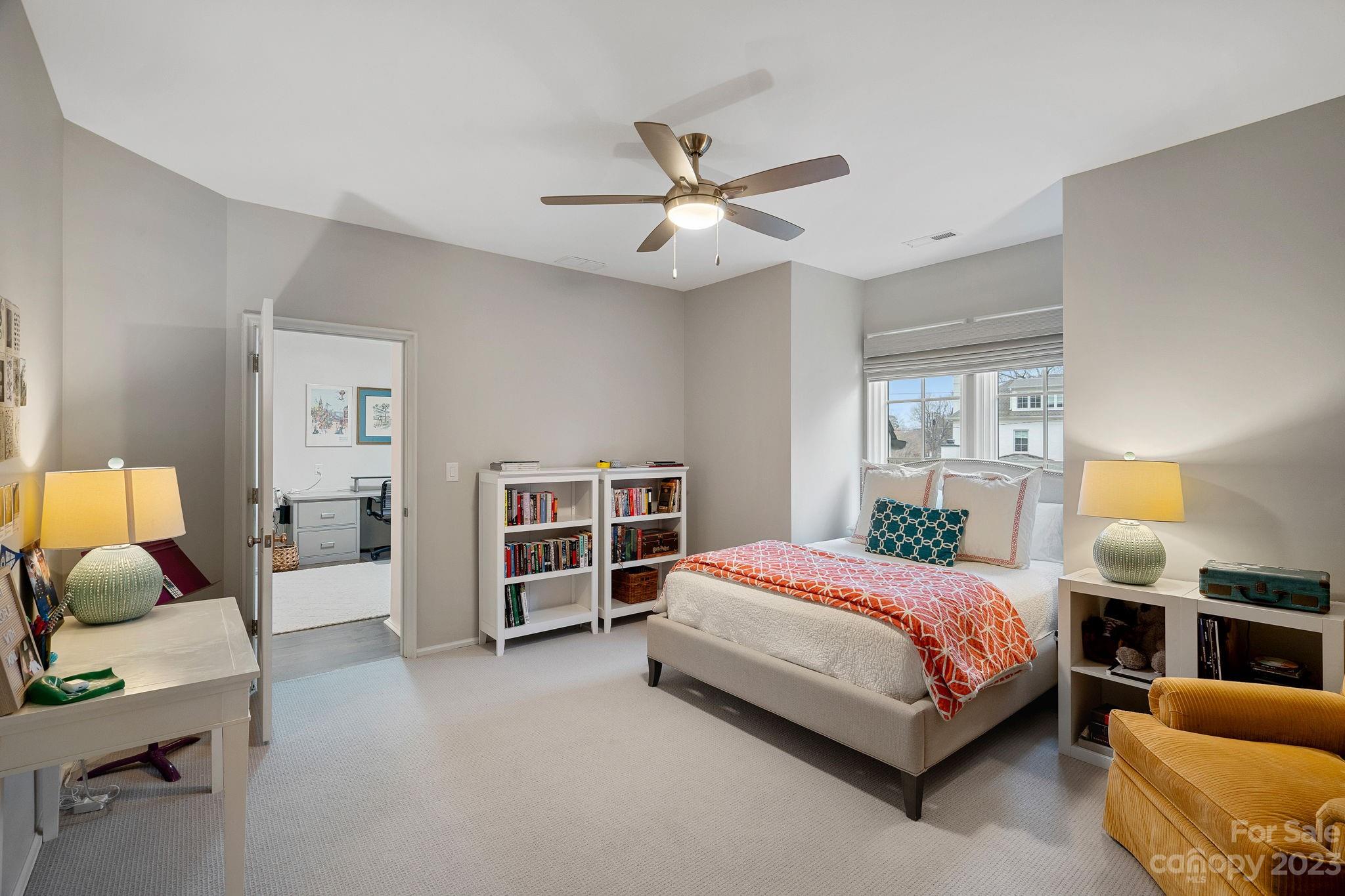 1401 Audubon Road Charlotte, NC 28211 - Photo 28 of 39 a bedroom with a bed furniture and a window