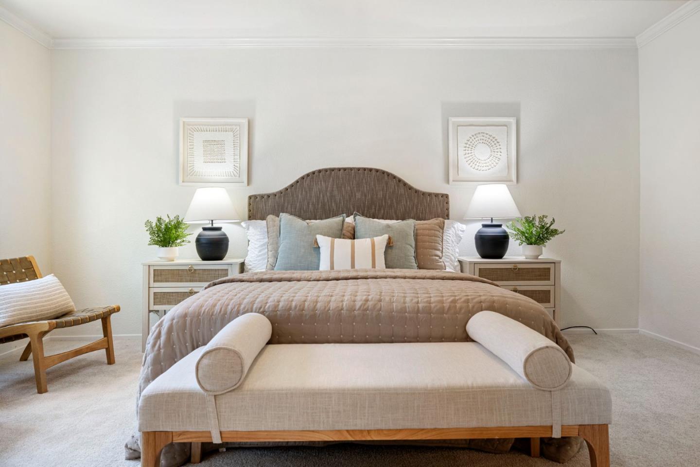 1030 Morrell Avenue Burlingame, CA 94010 - Photo 24 of 37 a living room with furniture and a lamp