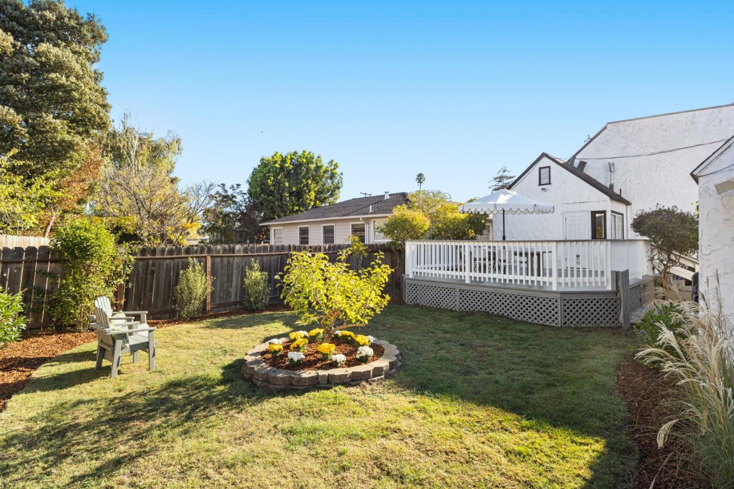 1030 Morrell Avenue Burlingame, CA 94010 - Photo 31 of 37 a view of a house with backyard and porch