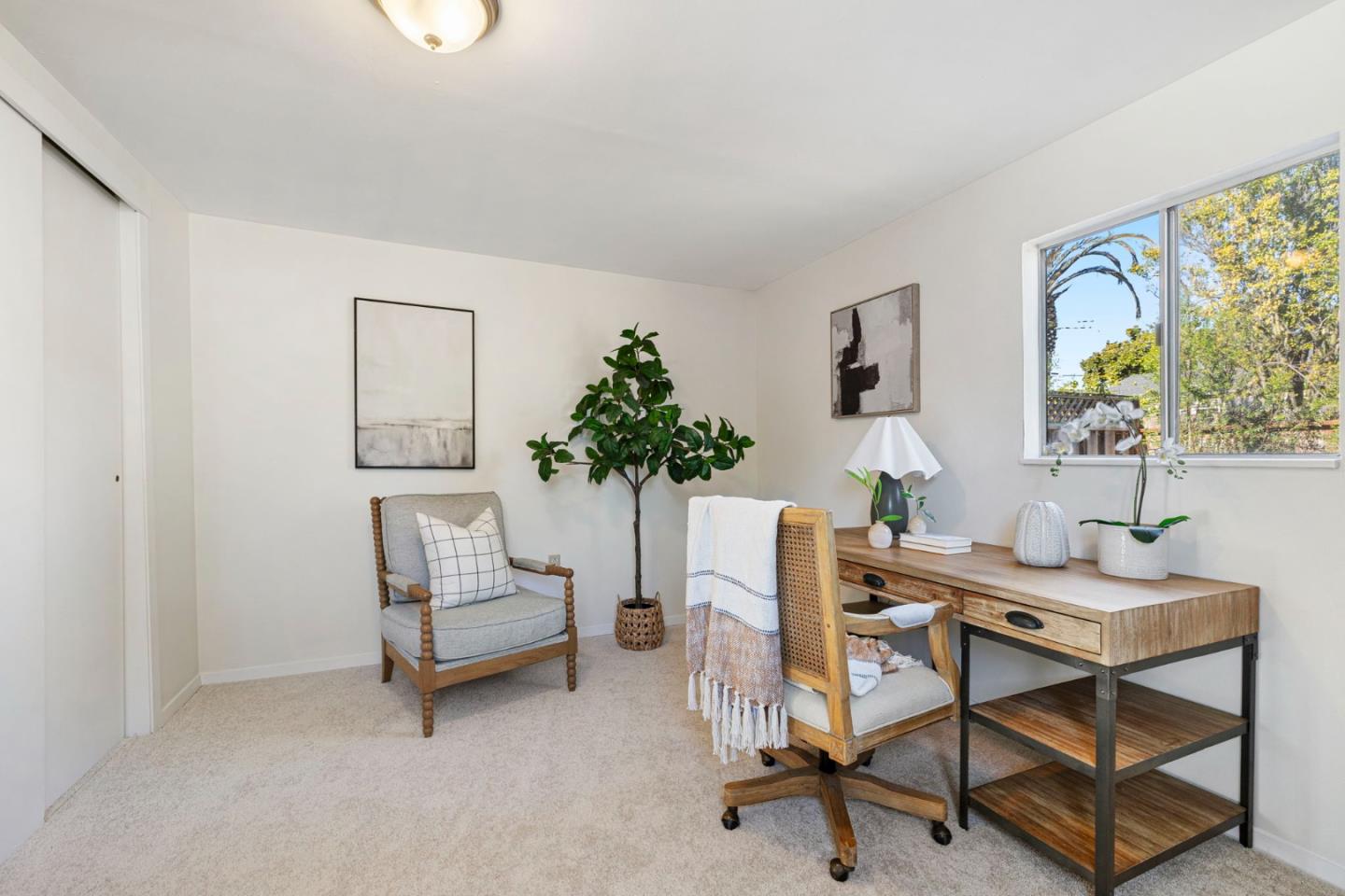 1030 Morrell Avenue Burlingame, CA 94010 - Photo 34 of 37 a workspace with furniture and a window