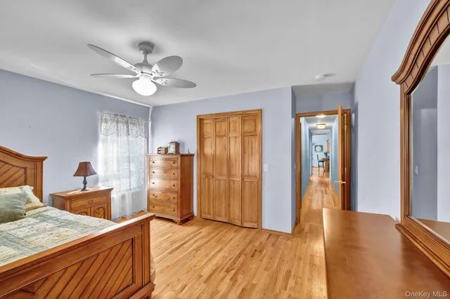 a view of a kitchen from the hallway