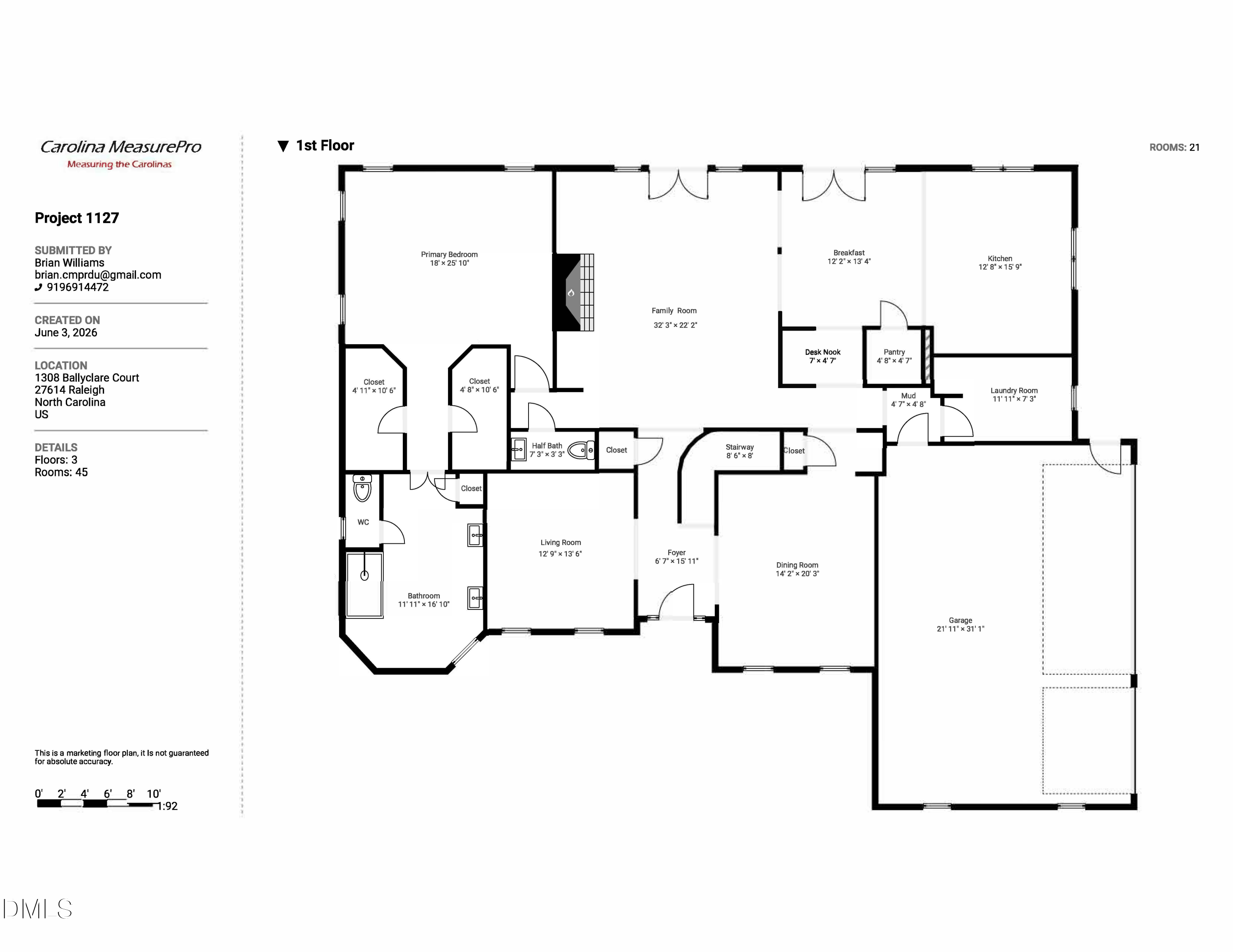 1308 Ballyclare Court Raleigh, NC 27614 - Photo 73 of 75