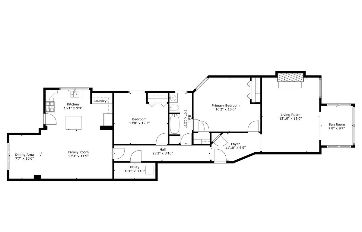 5118 South Ingleside Avenue, Unit A Chicago, IL 60615 - Photo 16 of 16 a picture of a floor plan