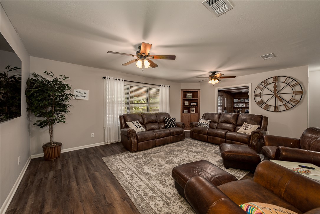 2106 Barak Lane Bryan, TX 77802 - Photo 5 of 27 a living room with furniture and a large window