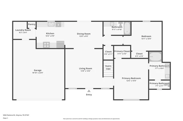 $415,000 | 5204 Patience Drive, Smyrna, TN 37167
