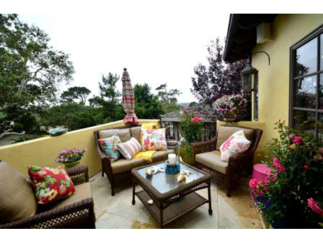24337 San Juan Road Carmel, CA 93923 - Photo 22 of 25 a outdoor living space with furniture and a potted plant