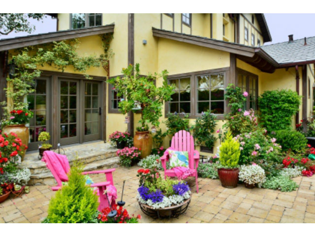 24337 San Juan Road Carmel, CA 93923 - Photo 5 of 25 a view of flower garden in front of house