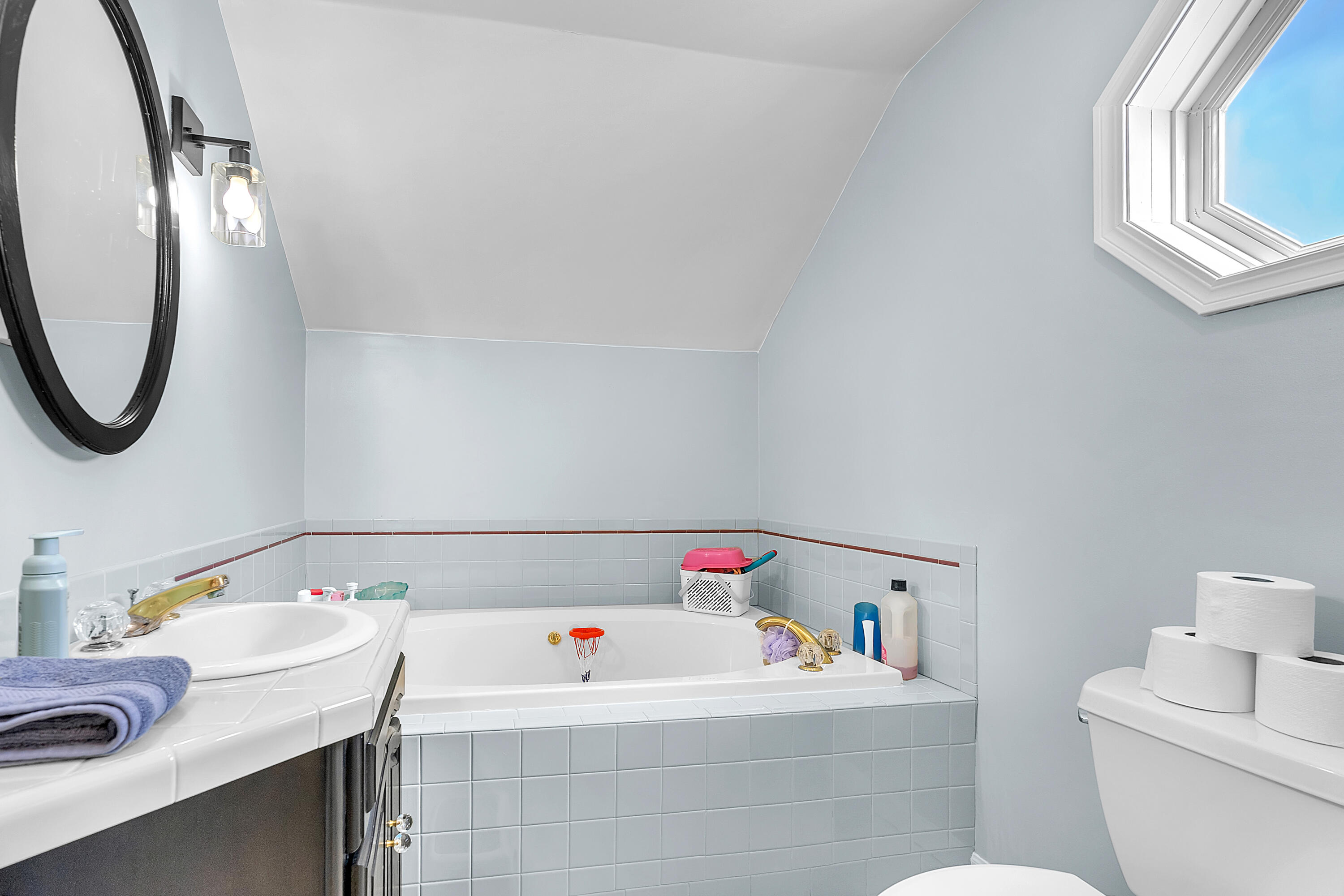 115 West Monroe Street Goodland, IN 47948 - Photo 25 of 36 a bathroom with a sink and a toilet