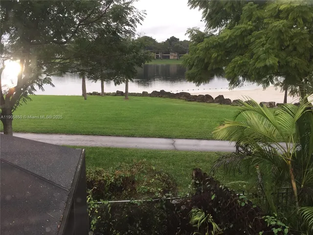 a view of outdoor space with lake view