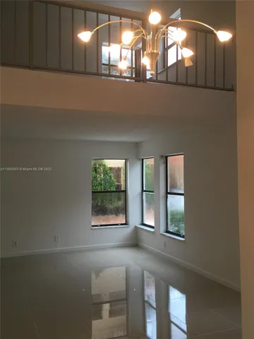 a view of livingroom and window