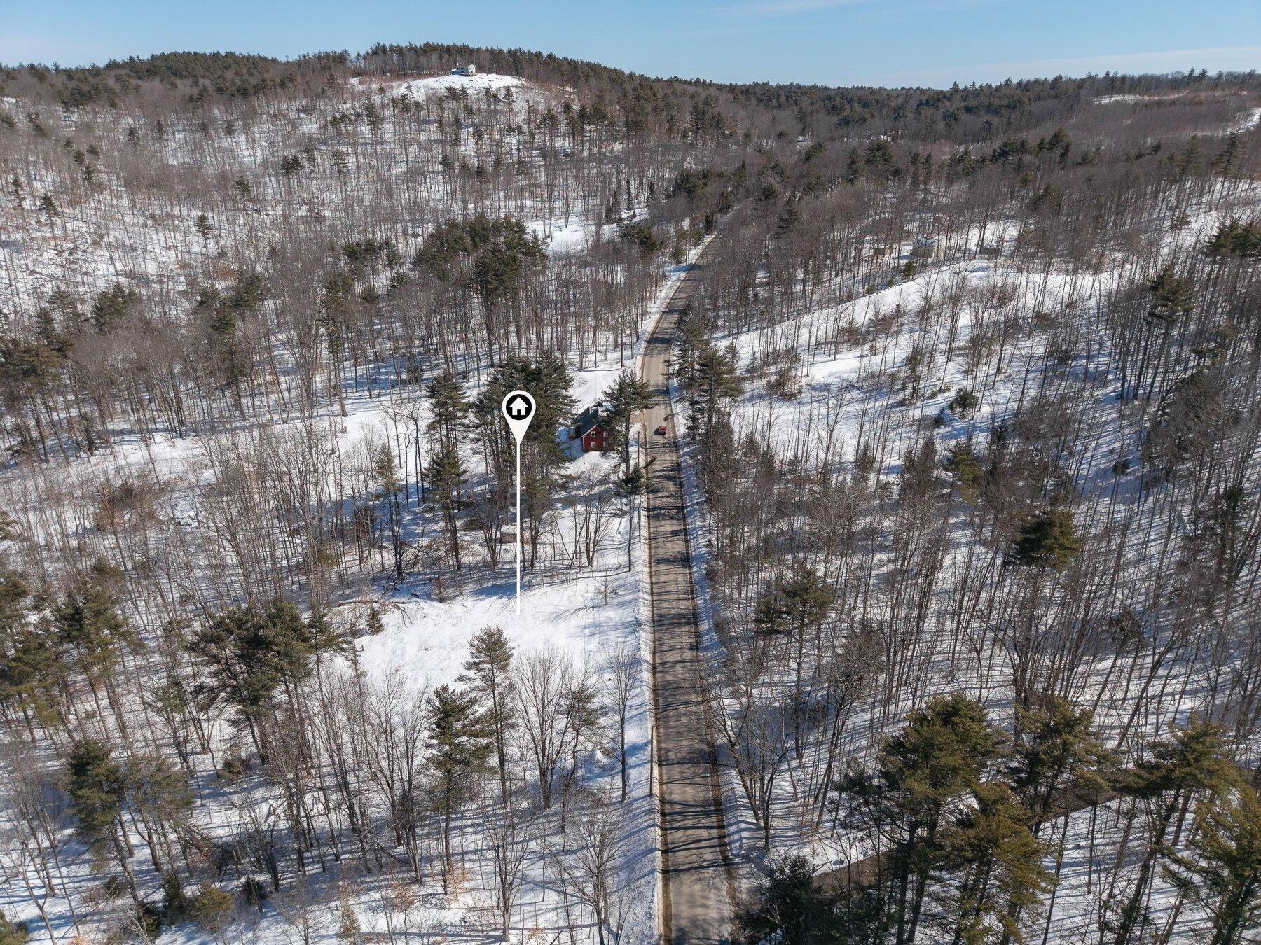32-001 Hopper Road Acton, ME 04001 - Photo 13 of 19 Drone