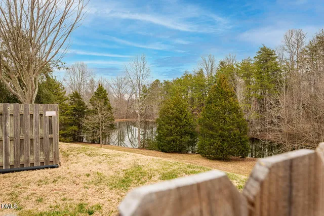 a view of a door and a window