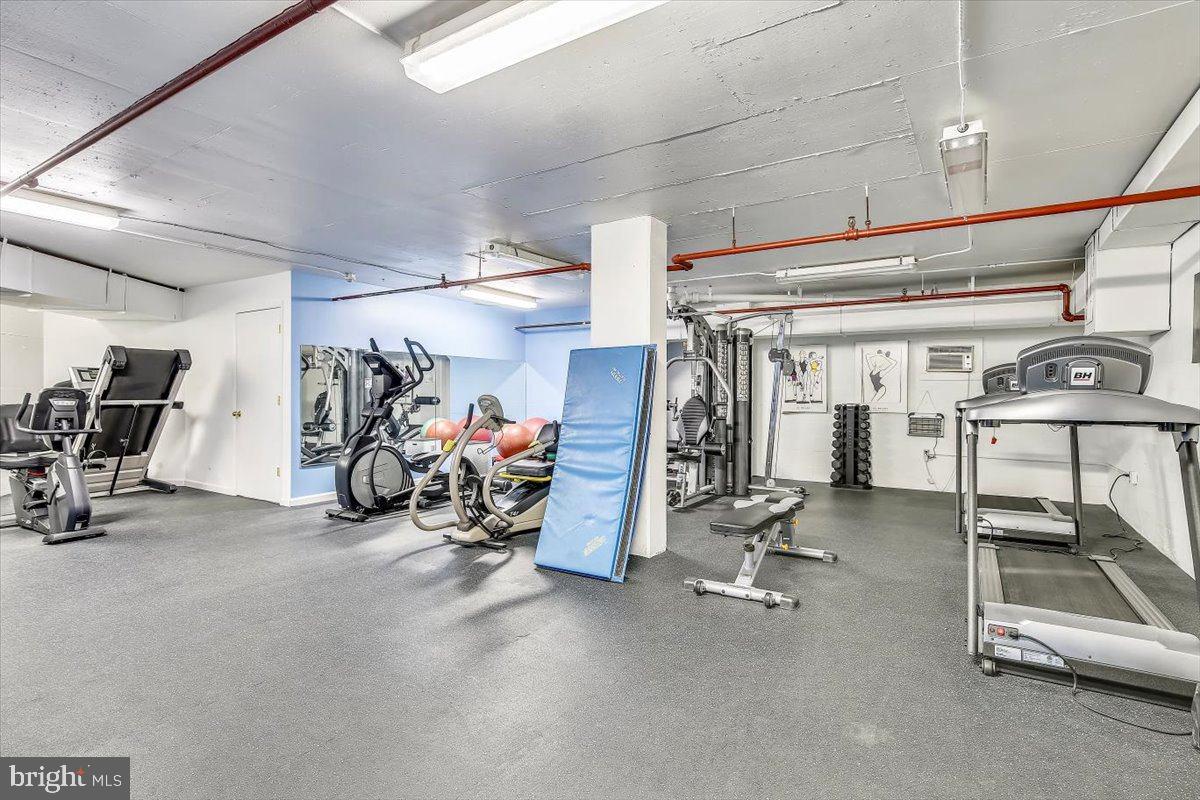 800 25th Street Northwest, Unit 504 Washington, DC 20037 - Photo 46 of 52 Spacious home gym for fitness enthusiasts.