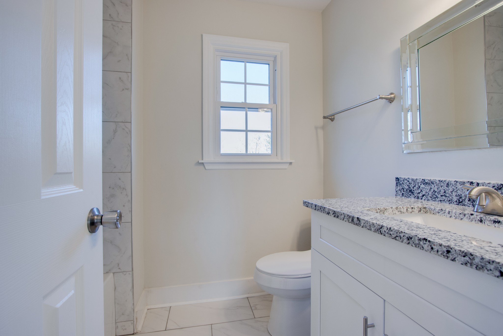 2005 Hunters Place Mount Juliet, TN 37122 - Photo 22 of 36 a bathroom with a granite countertop sink toilet and shower