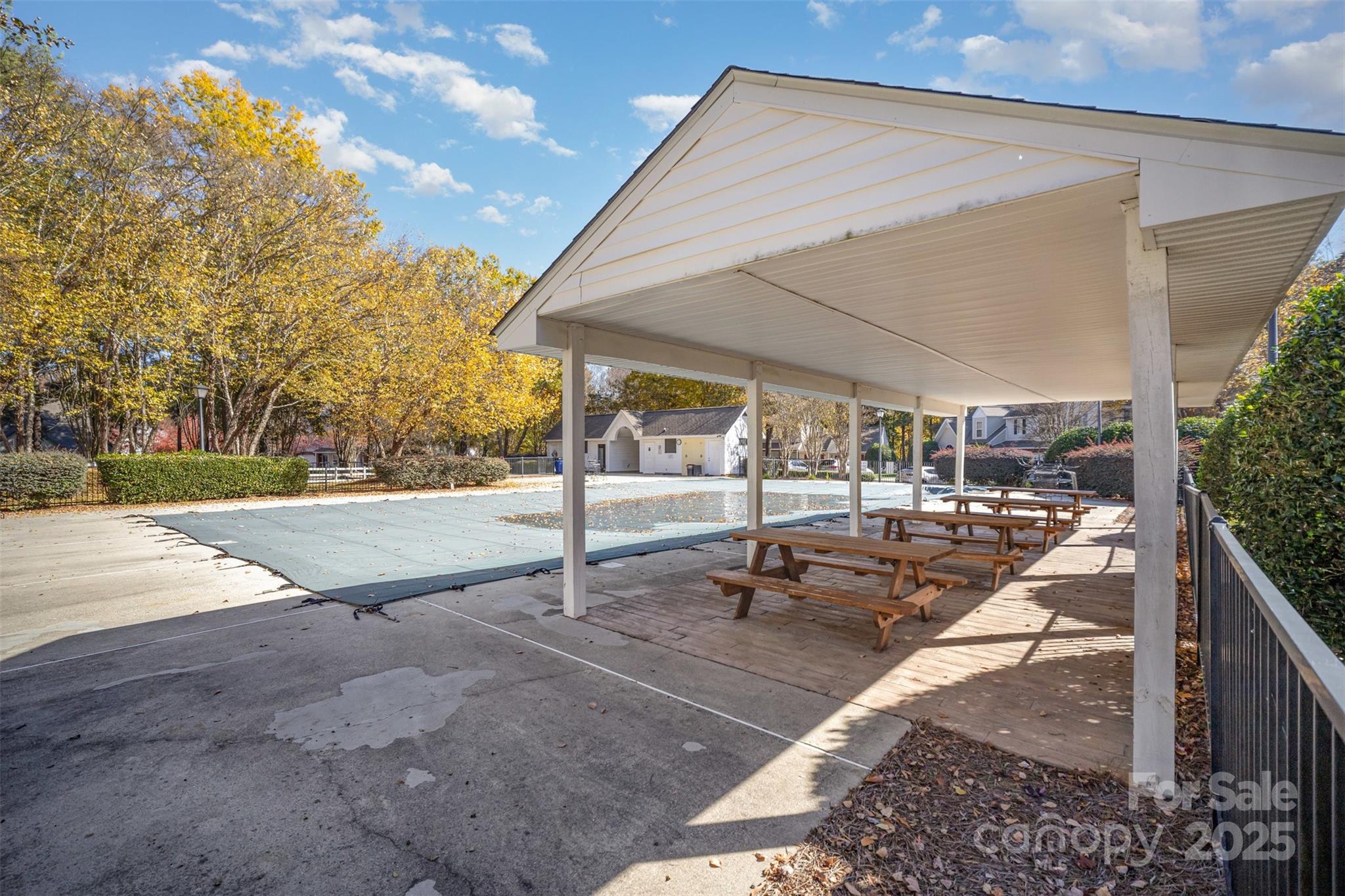 8230 Rudolph Road Charlotte, NC 28216 - Photo 11 of 38 a view of a backyard