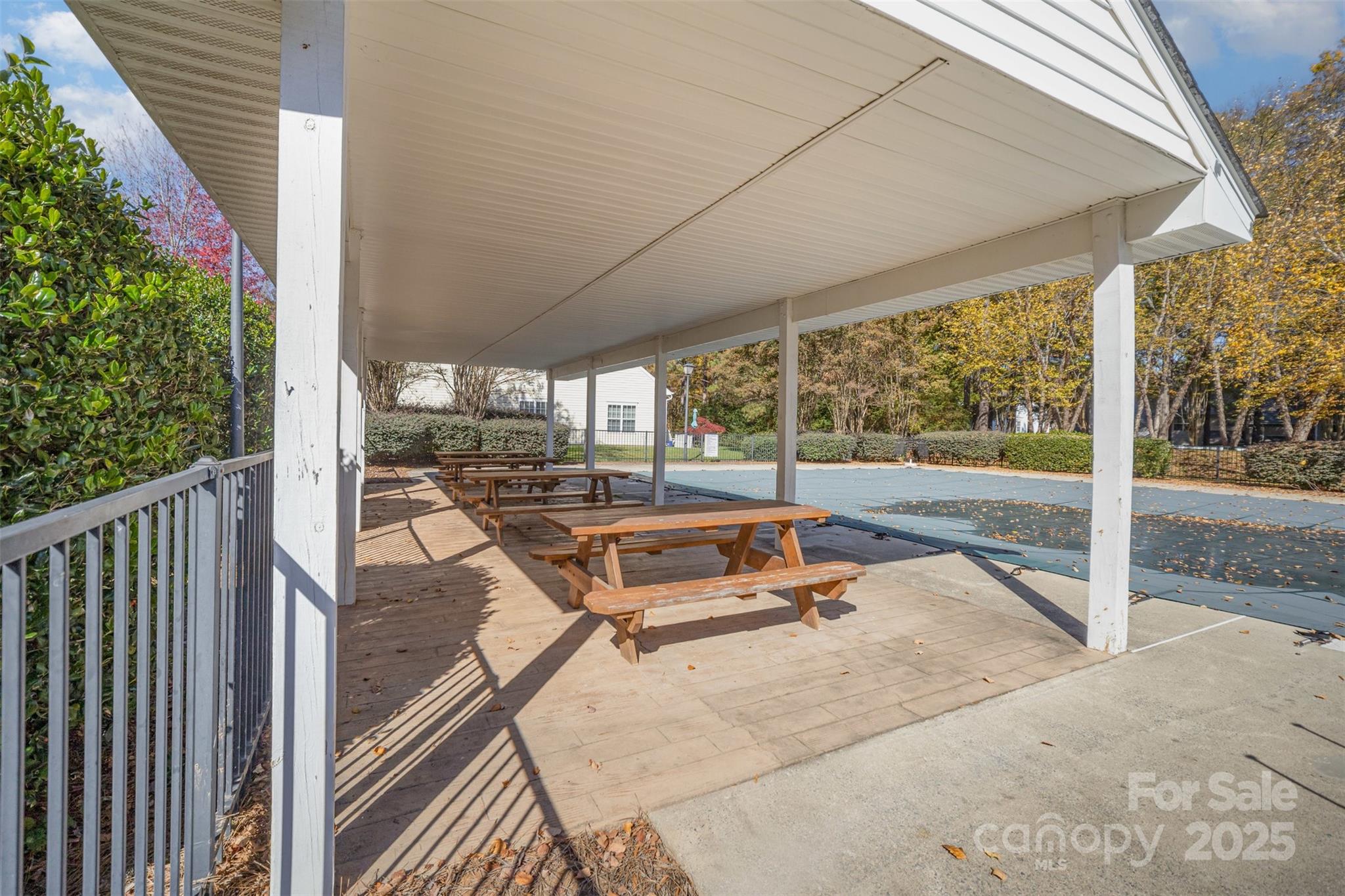8230 Rudolph Road Charlotte, NC 28216 - Photo 36 of 38 a view of a swimming pool with a patio