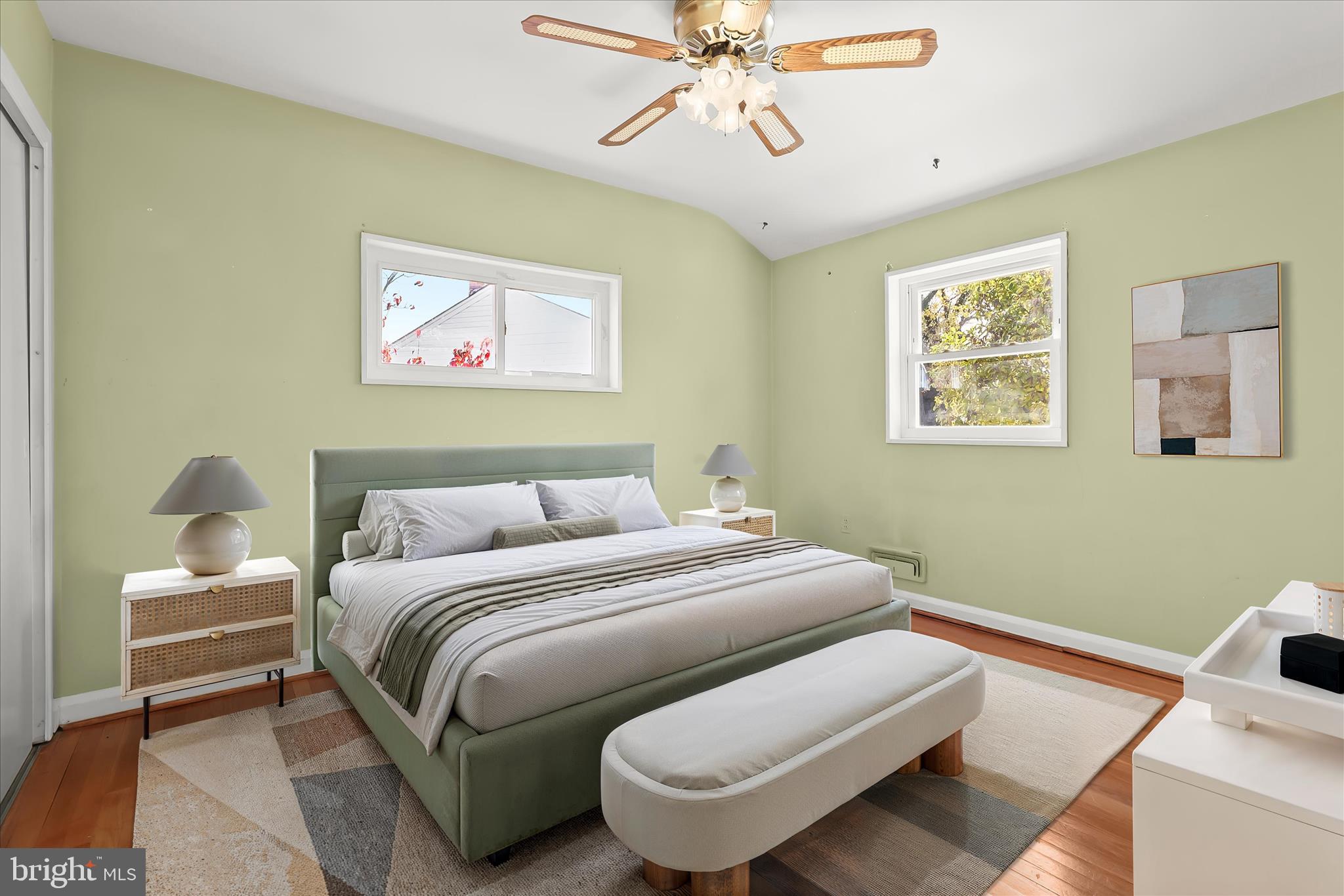 509 Brisbane Road Baltimore, MD 21229 - Photo 5 of 31 a bedroom with a bed and a chandelier
