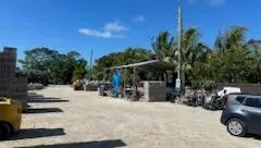 a view of outdoor space with patio area and entertaining space