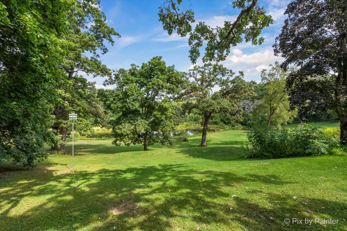 6111 Ridgeview Drive Huntley, IL 60142 - Photo 31 of 54 a view of a garden with a tree