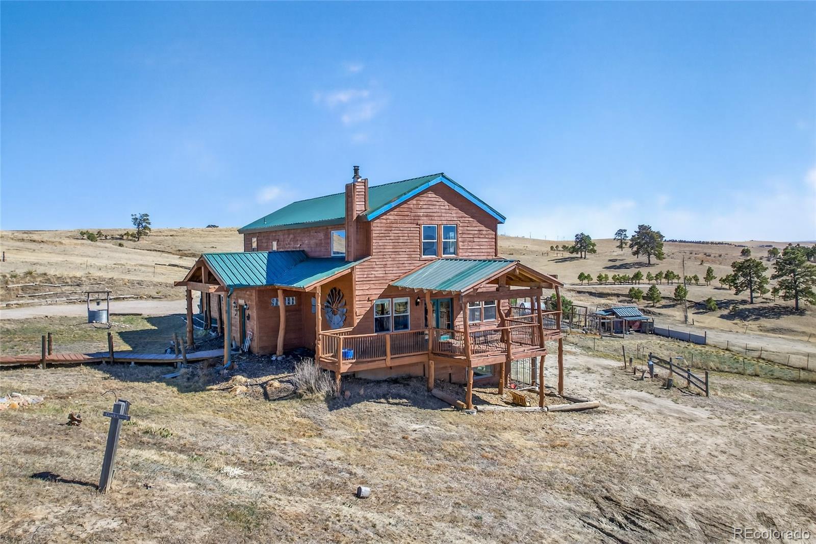 31885 Ridge Road Ramah, CO 80832 - Photo 3 of 47 a view of a house