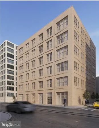 a front view of a building