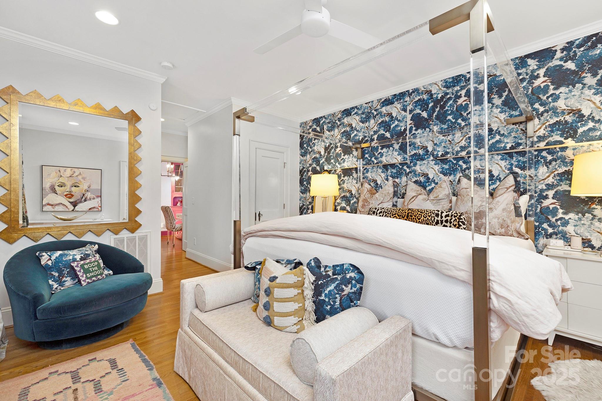 2000 Winter Street Charlotte, NC 28205 - Photo 15 of 40 a living room with furniture and painting on the wall