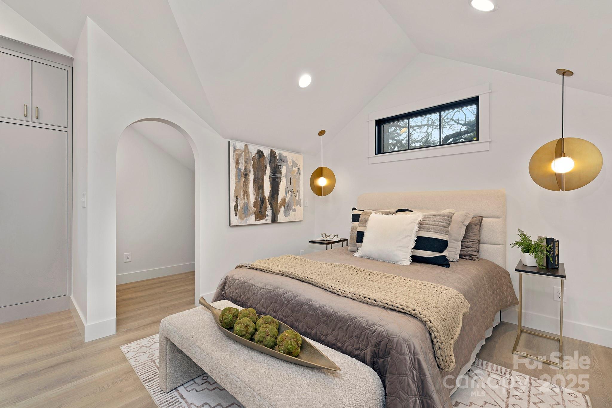 2000 Winter Street Charlotte, NC 28205 - Photo 32 of 40 a bedroom with bed and window