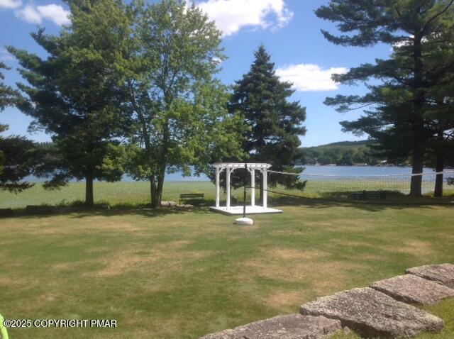 12 Hickory Road Lake Harmony, PA 18624 - Photo 84 of 86 a front view of a house with a yard and trees