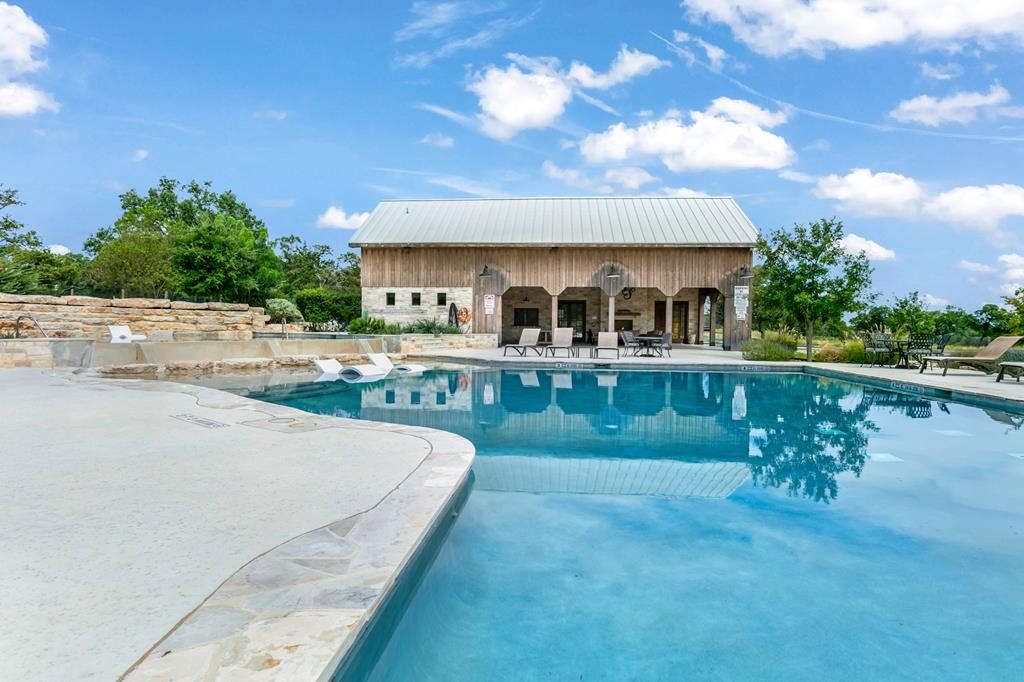 4 Inspiration Loop Fredericksburg, TX 78624 - Photo 14 of 14 a view of a swimming pool with a patio