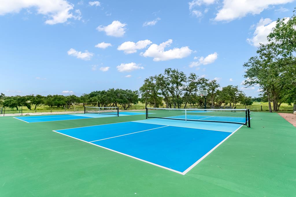 4 Inspiration Loop Fredericksburg, TX 78624 - Photo 9 of 14 a view of an outdoor space and tennis court