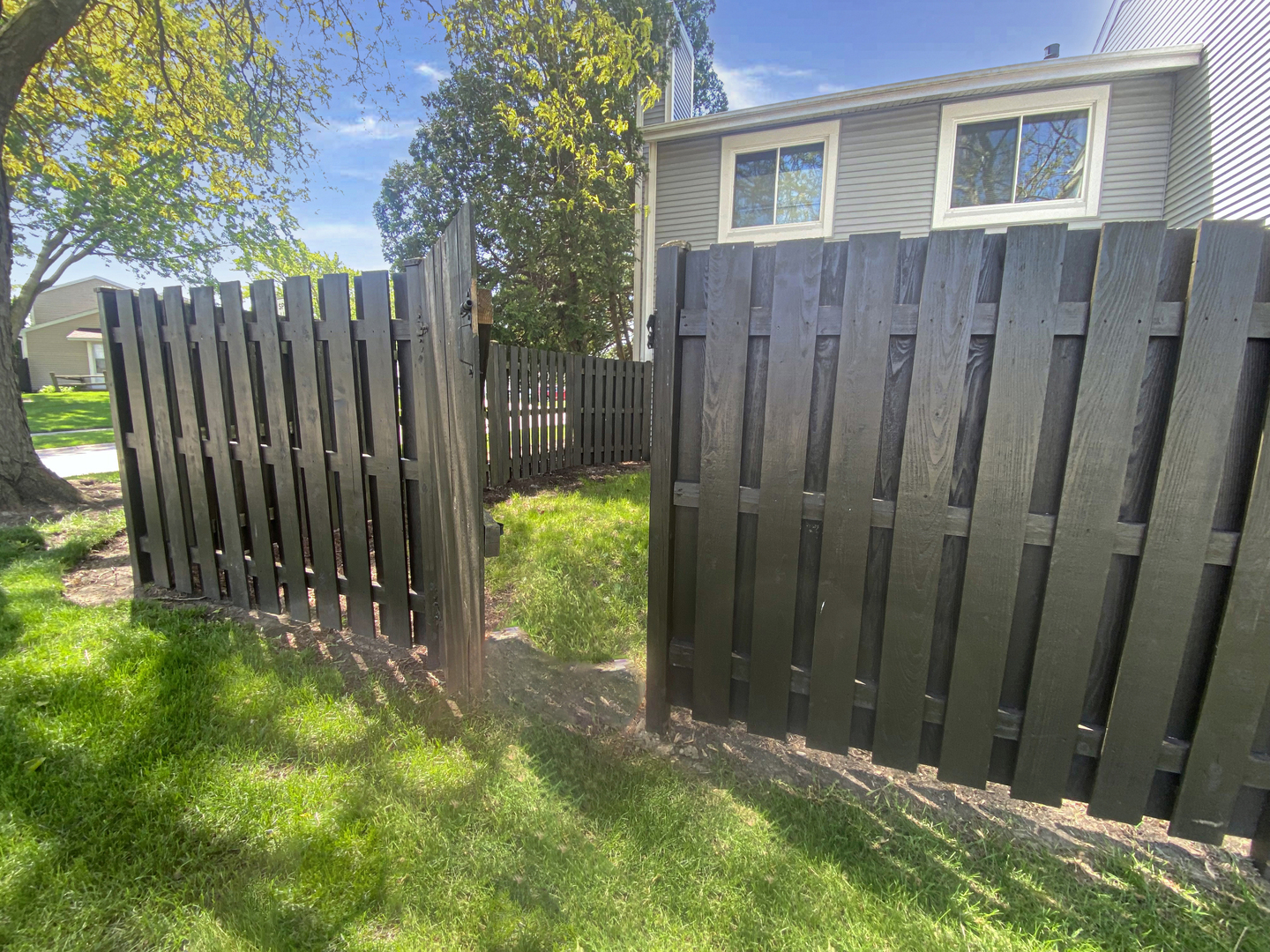 1920 Georgetown Lane Hoffman Estates, IL 60169 - Photo 7 of 28 a view of backyard with tub and trees