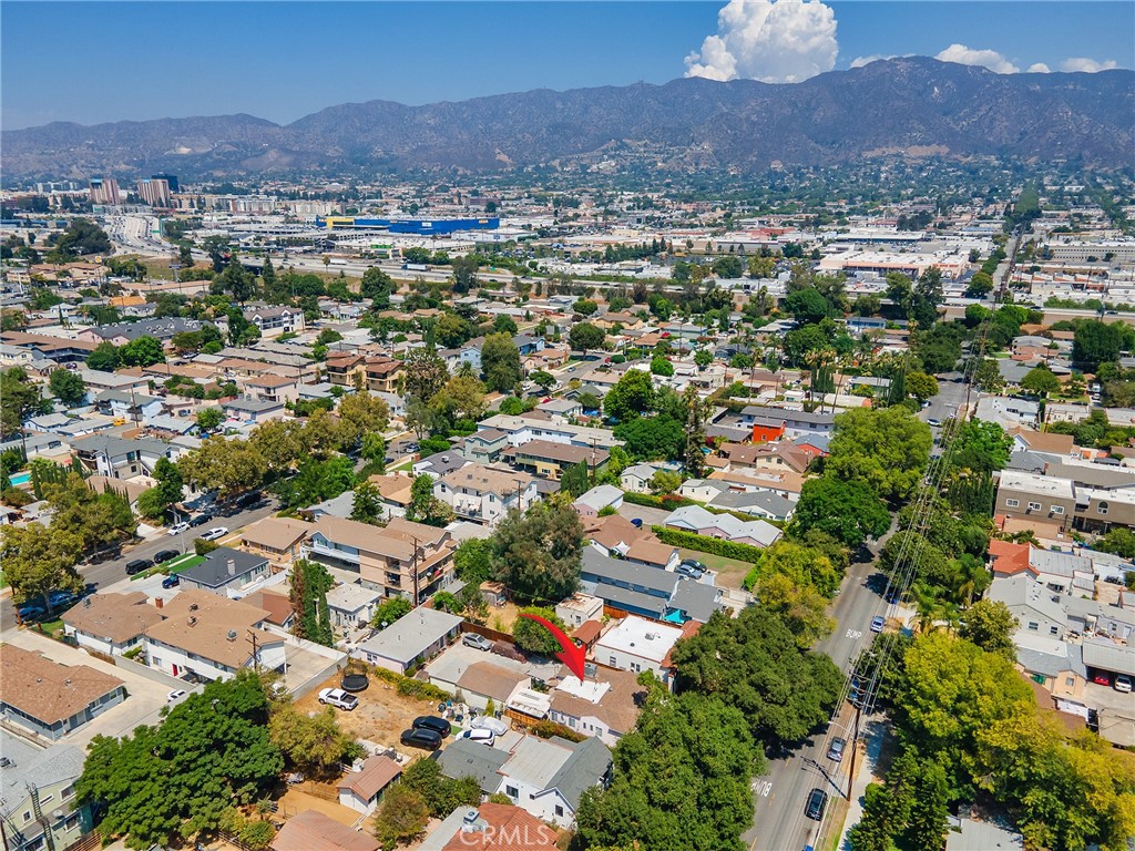 331 Allen Avenue Glendale, CA 91201 - Photo 55 of 61 an aerial view of residential houses with outdoor space