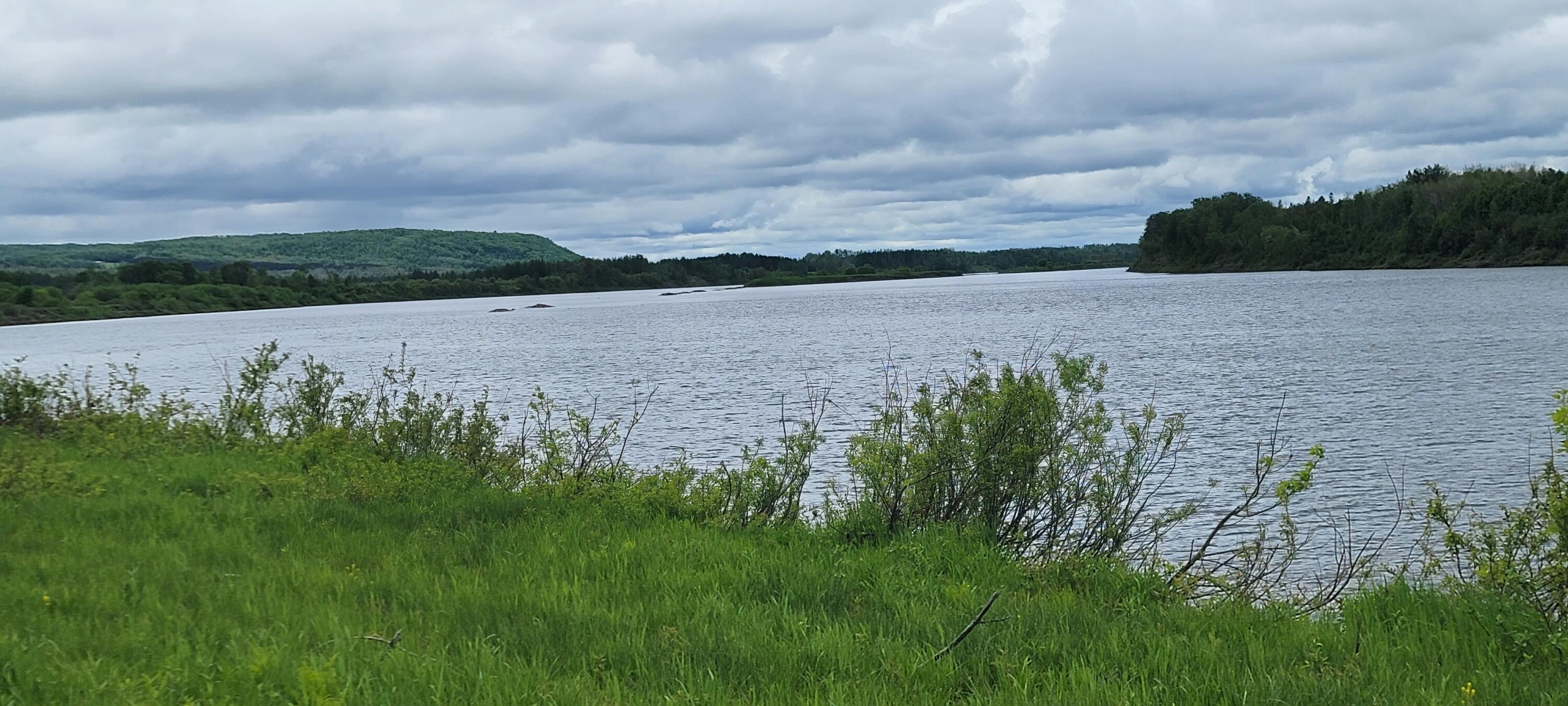 1 Rte Van Buren Me 04785 Route Van Buren, ME 04785 - Photo 11 of 27 Nice gentle slope to River