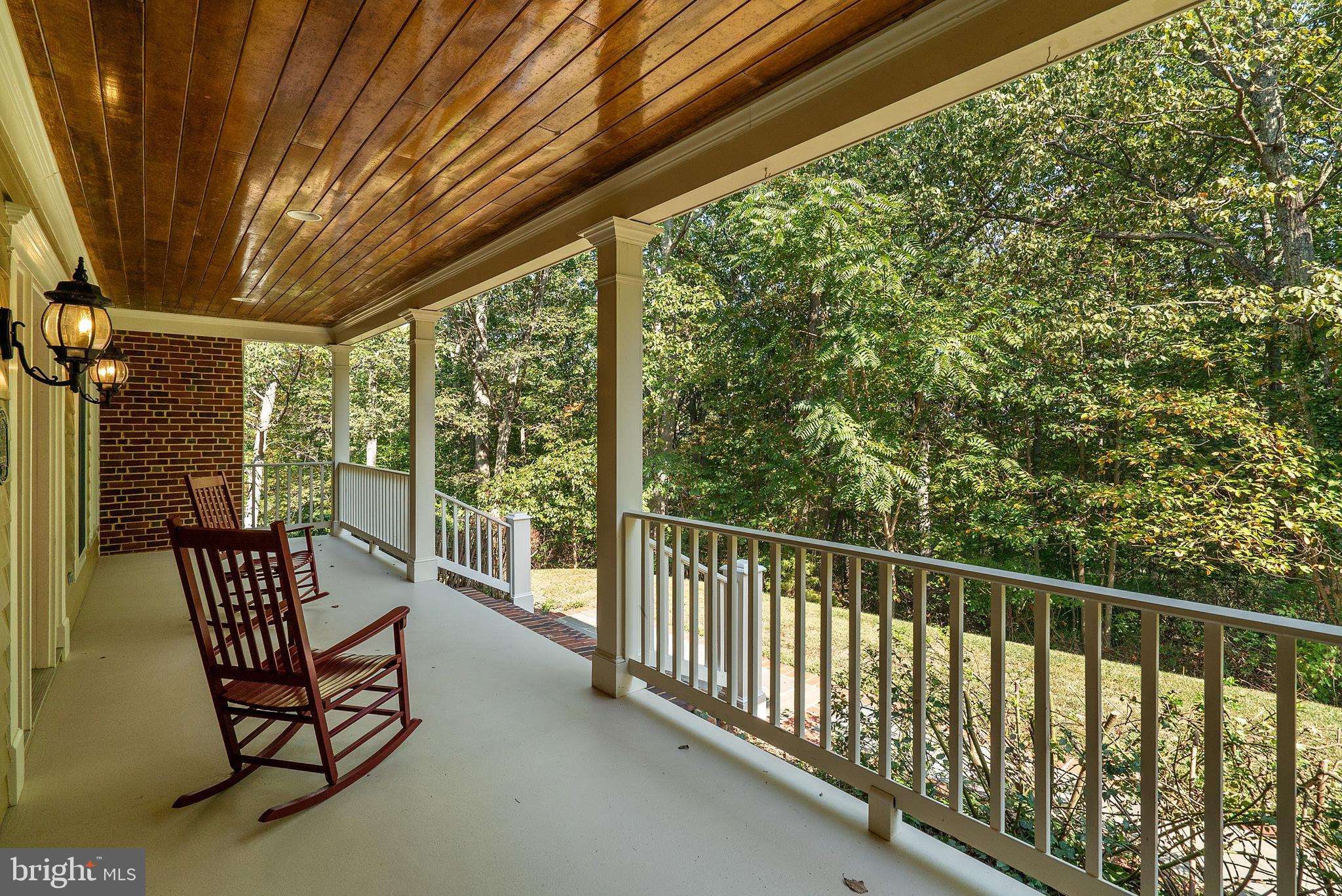 6276 Beverleys Mill Road Broad Run, VA 20137 - Photo 2 of 41 Beautiful views of nature from the front porch.