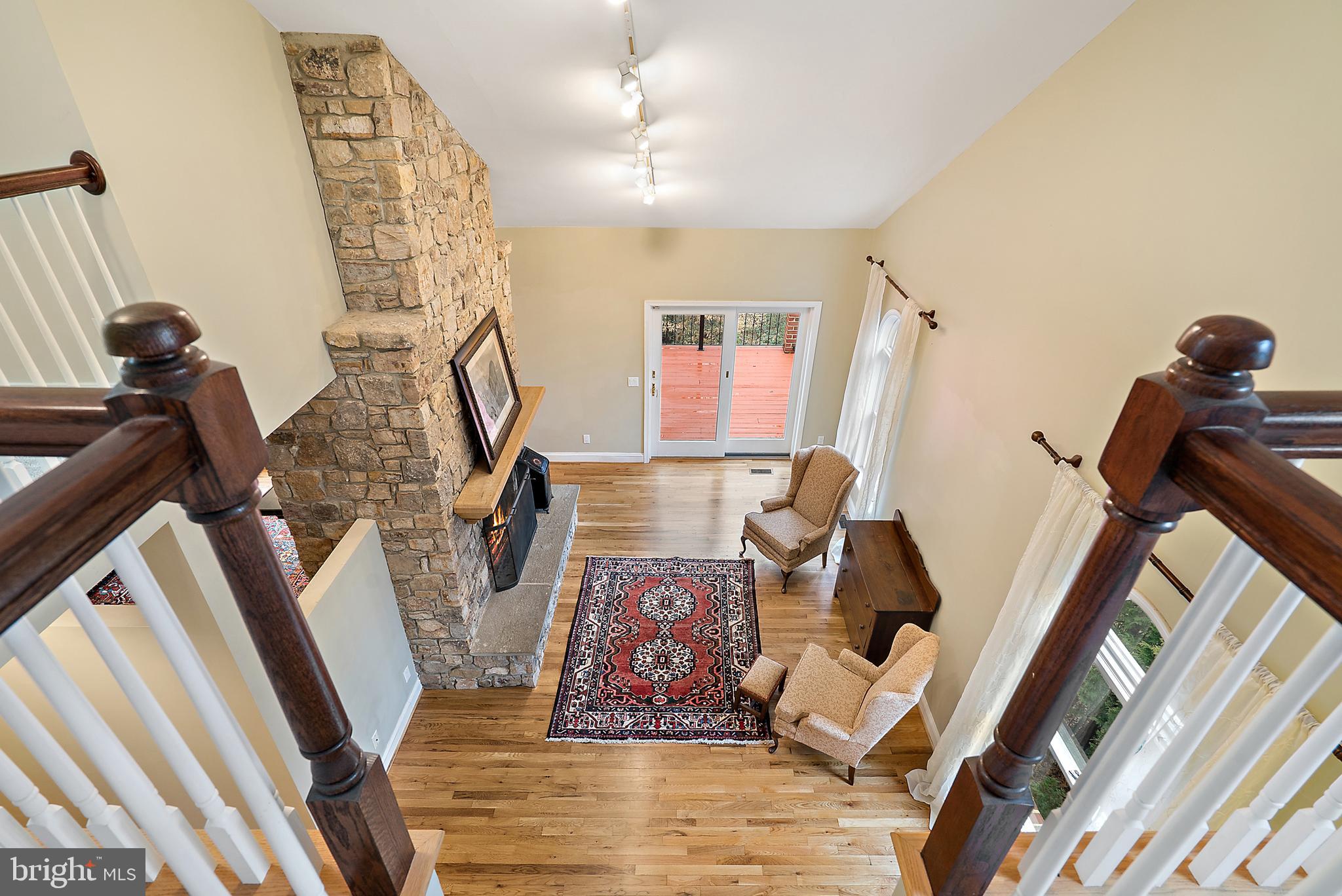 6276 Beverleys Mill Road Broad Run, VA 20137 - Photo 11 of 41 Overlooking Living room from Bonus room.