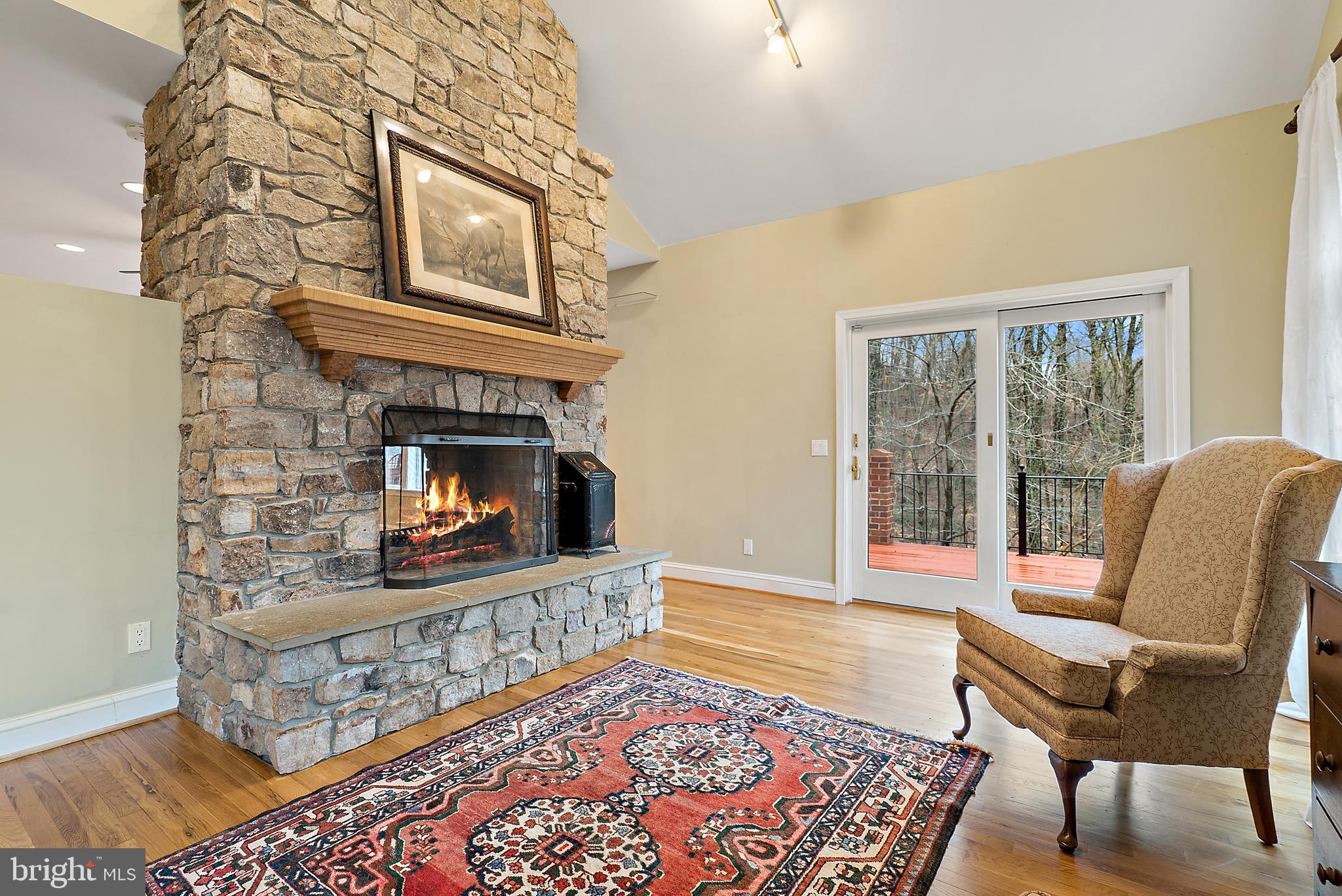 6276 Beverleys Mill Road Broad Run, VA 20137 - Photo 10 of 41 Enjoy a good book in front of the fire.