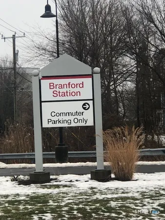 a sign on the side of a building