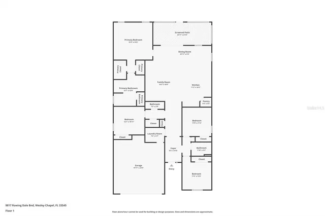 $3,000 | 9817 Rowing Dl Bend, Wesley Chapel, FL 33545