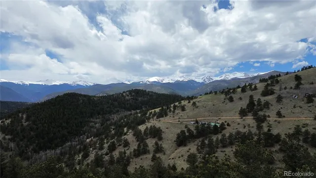a view of a city with a lot of trees