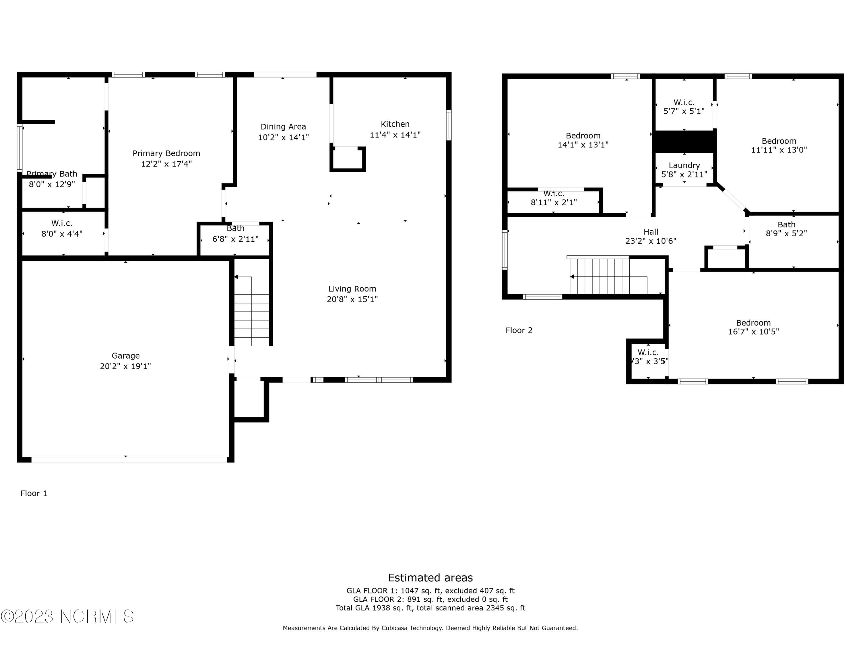 206 Murifield Drive Jacksonville, NC 28540 - Photo 55 of 57 3-Floorplan #3
