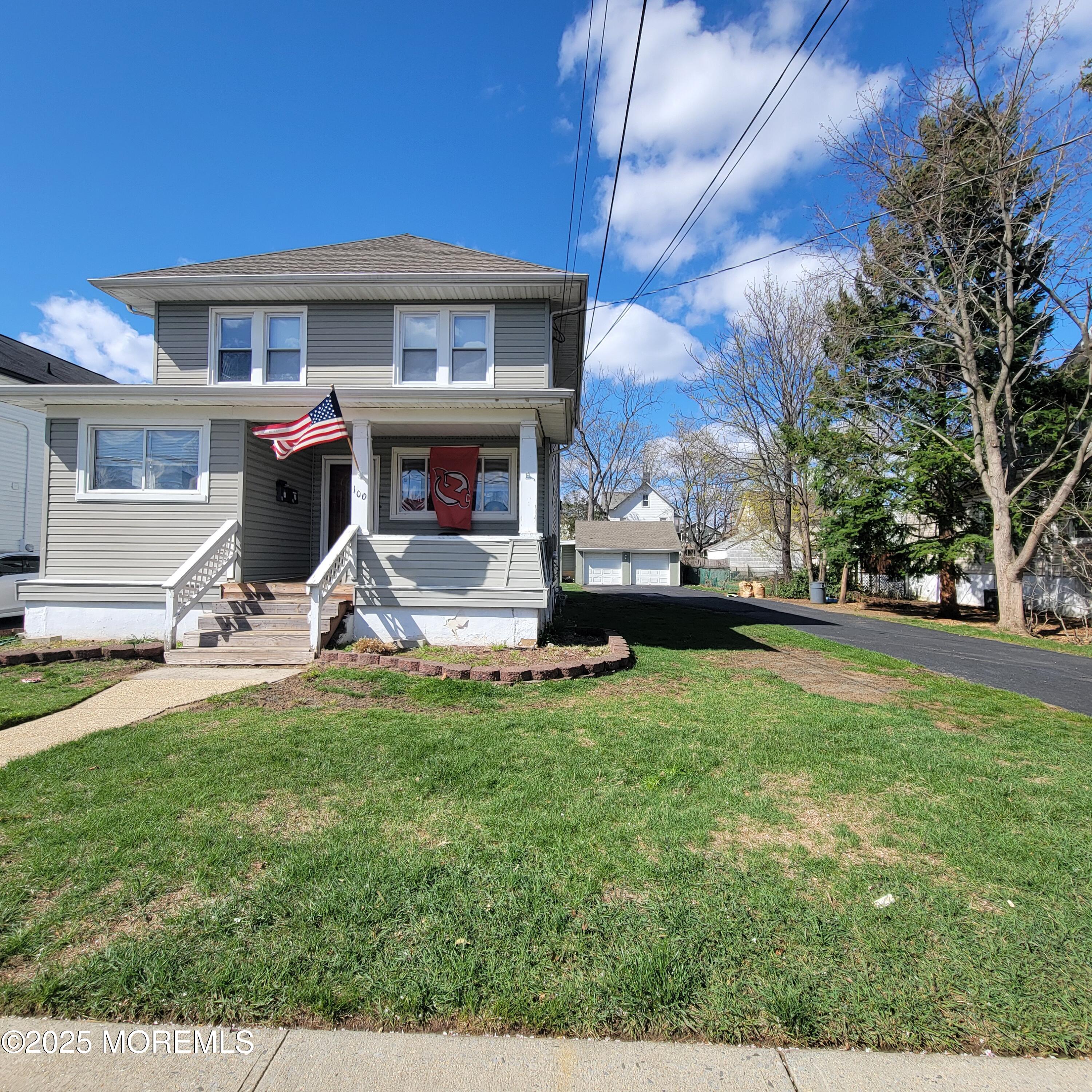 100 3rd Street Keyport, NJ 07735 - Photo 1 of 14 a view of a house with backyard