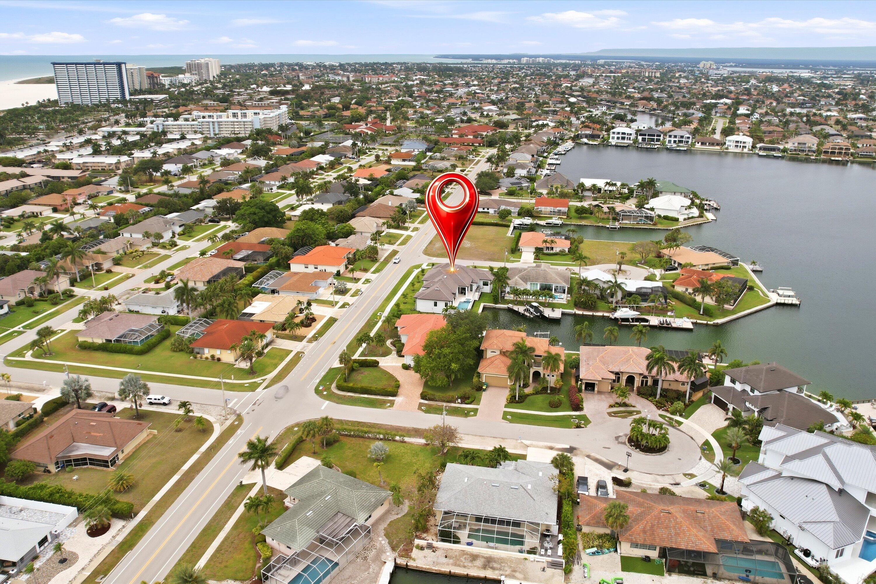 211 Landmark Street Marco Island, FL 34145 - Photo 85 of 85 85-Aerial Photo 012