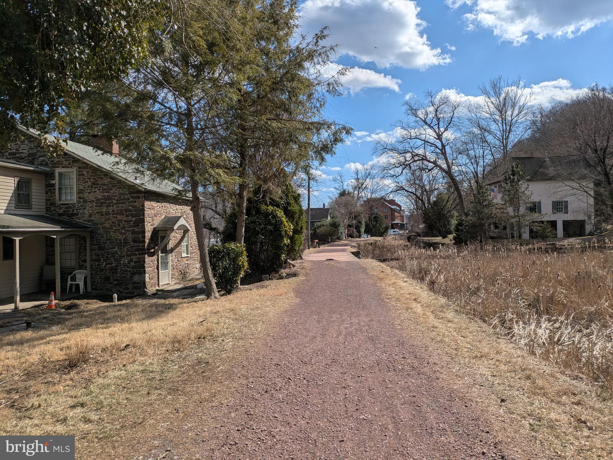 218 Towpath Street New Hope, PA 18938 - Photo 4 of 9 a view of road with trees