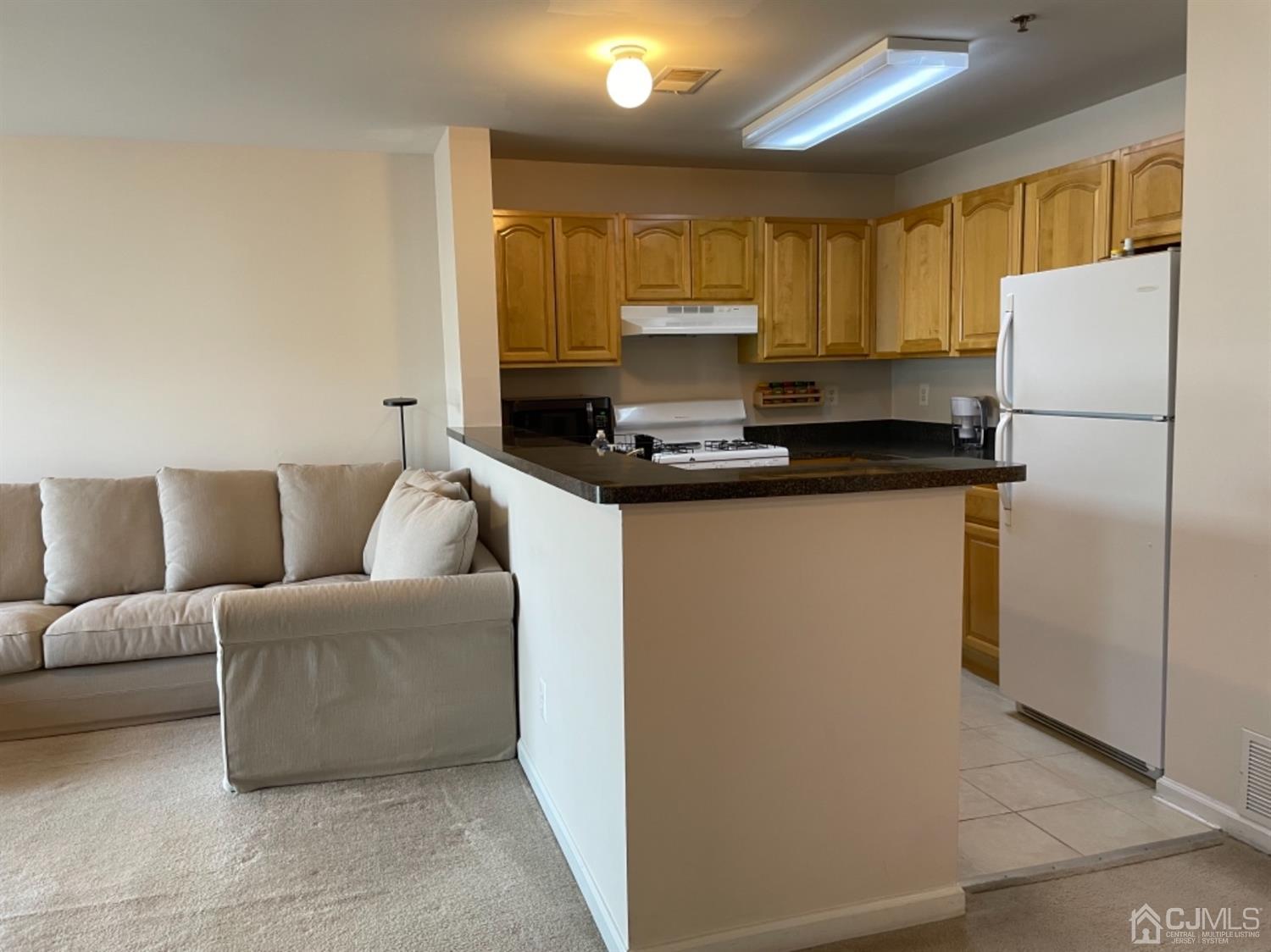 1124 Edpas Road New Brunswick, NJ 08901 - Photo 7 of 24 a kitchen with stainless steel appliances a refrigerator sink stove and microwave