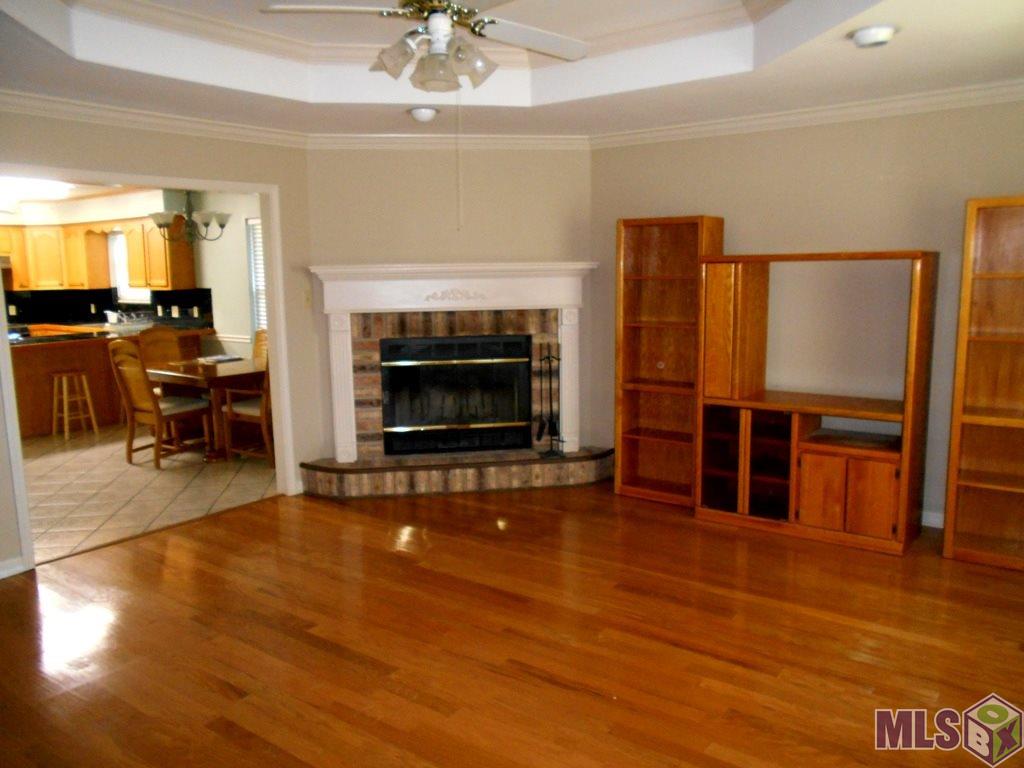 38152 H Armond Road Geismar, LA 70734 - Photo 9 of 26 Living Room - Woodburning Fireplace