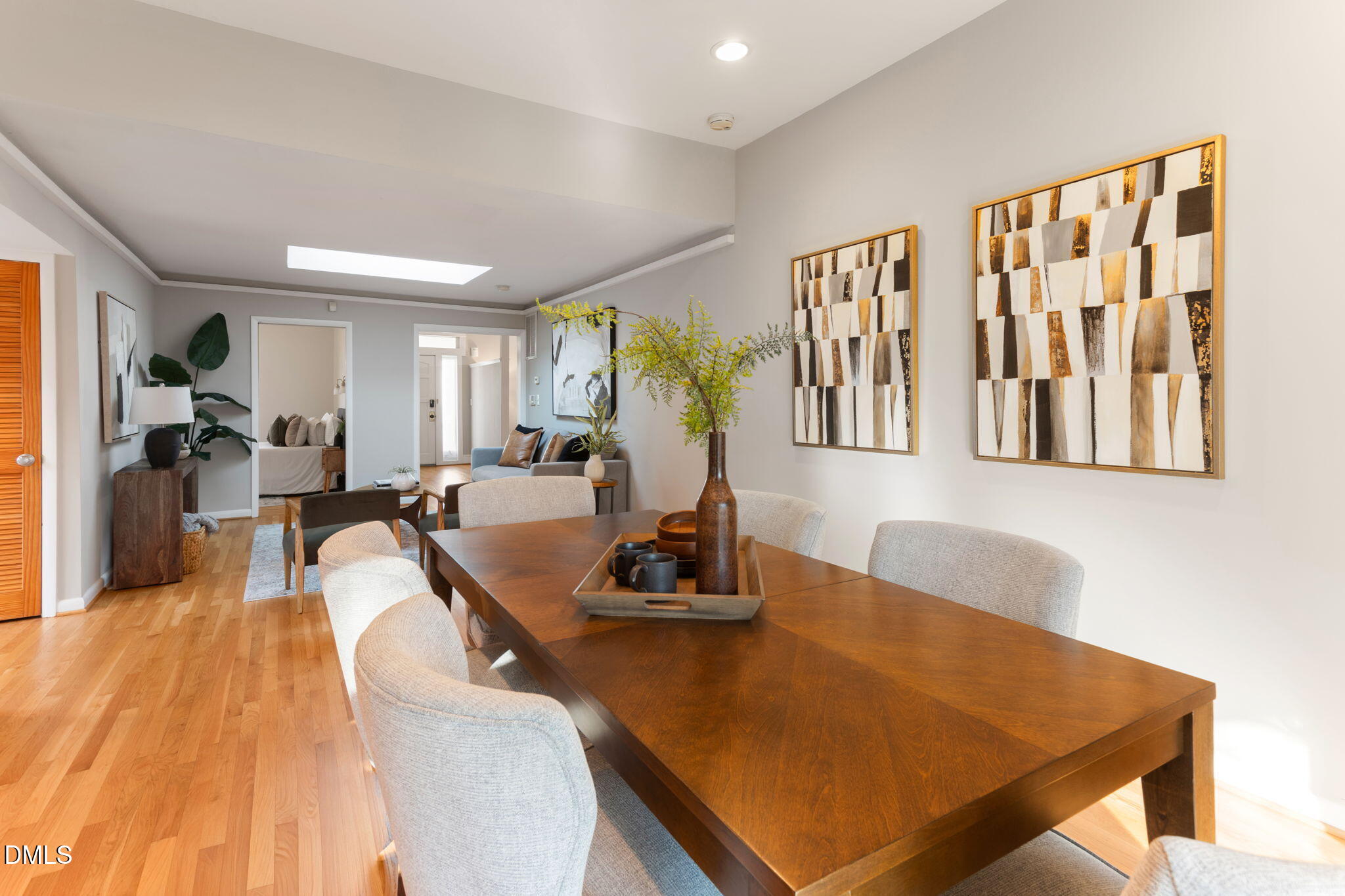 709 West North Street Raleigh, NC 27603 - Photo 26 of 42 a view of a dining room with furniture and a table